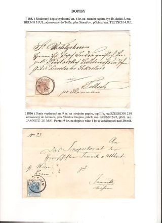 DIE GESCHICHTE DER POST IN SÜDWESTMÄHREN 1664-1918 – Blatt 48