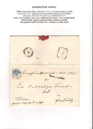 DIE GESCHICHTE DER POST IN SÜDWESTMÄHREN 1664-1918 – Blatt 57