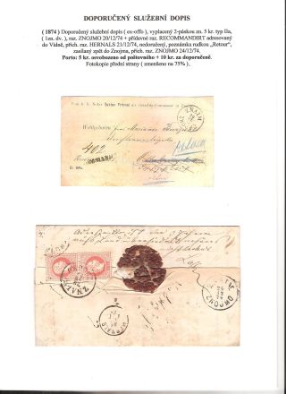 DIE GESCHICHTE DER POST IN SÜDWESTMÄHREN 1664-1918 – Blatt 60