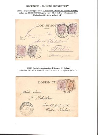 POŠTOVNÍ HISTORIE JIHOZÁPADNÍ MORAVY 1664-1918 – list 72