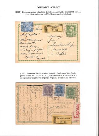 POŠTOVNÍ HISTORIE JIHOZÁPADNÍ MORAVY 1664-1918 – list 73