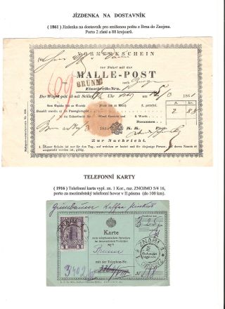 POŠTOVNÍ HISTORIE JIHOZÁPADNÍ MORAVY 1664-1918 – list 74