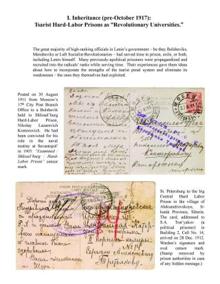 ZEK - SOWJETISCHE ZWANGARBEITSLAGERN UND SEINE NACHFOLGER, 1917-2000 – Blatt 3