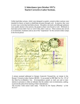 ZEK - SOWJETISCHE ZWANGARBEITSLAGERN UND SEINE NACHFOLGER, 1917-2000 – Blatt 4