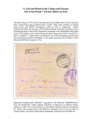 ZEK - THE SOVIET SLAVE-LABOR EMPIRE AND ITS SUCCESSORS, 1917-2000 – sheet 62