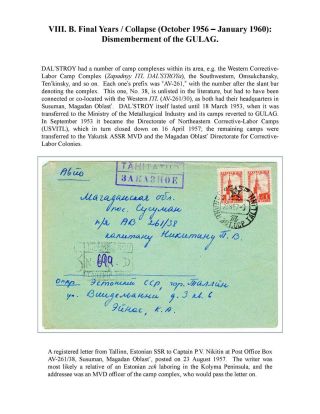ZEK - THE SOVIET SLAVE-LABOR EMPIRE AND ITS SUCCESSORS, 1917-2000 – sheet 140