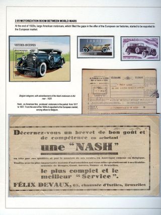 THE MOTORCAR – sheet 26