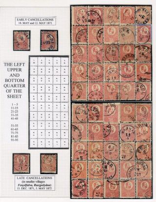 STEINDRUCK 5 Kr, AUSGABE 1871 – Blatt 6