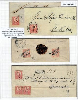 STEINDRUCK 5 Kr, AUSGABE 1871 – Blatt 13