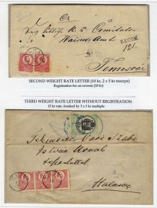 STEINDRUCK 5 Kr, AUSGABE 1871 – Blatt 14