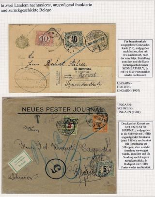 PORTOBELEGE UND PORTOSYSTEME IN UNGARISCHEN BEZIEHUNGEN – Blatt 88