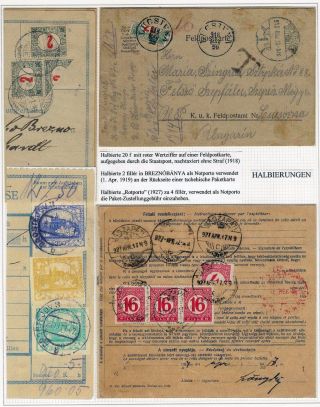 LETTERS WITH POSTADE DUE AND ITS REGULATIONS IN HUNGARY – sheet 115