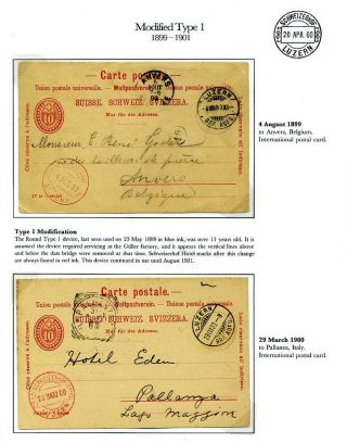 H0TEL SCHWEIZERHOF, LUZERN, SWITZERLAND - POSTAL SERVICE AT A FIVE STAR HOTEL 1872-1950 – sheet 7