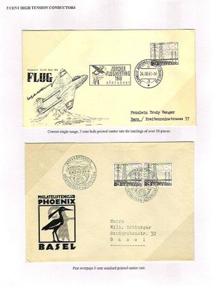 SCHWEIZ 1949: TECHNIK UND LANDSCHAFTEN – Blatt 6