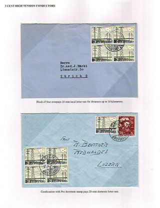 SCHWEIZ 1949: TECHNIK UND LANDSCHAFTEN – Blatt 7