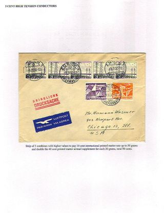 SCHWEIZ 1949: TECHNIK UND LANDSCHAFTEN – Blatt 8