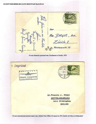 SCHWEIZ 1949: TECHNIK UND LANDSCHAFTEN – Blatt 16
