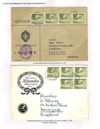 SCHWEIZ 1949: TECHNIK UND LANDSCHAFTEN – Blatt 18