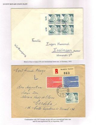 SCHWEIZ 1949: TECHNIK UND LANDSCHAFTEN – Blatt 24