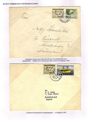 SCHWEIZ 1949: TECHNIK UND LANDSCHAFTEN – Blatt 42