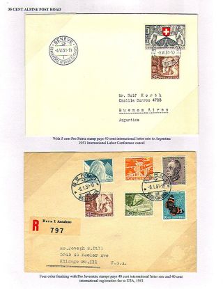 SCHWEIZ 1949: TECHNIK UND LANDSCHAFTEN – Blatt 48