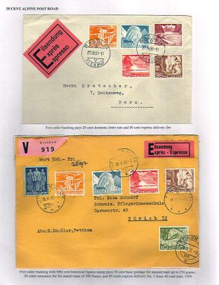 SCHWEIZ 1949: TECHNIK UND LANDSCHAFTEN – Blatt 49