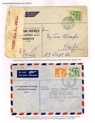 SCHWEIZ 1949: TECHNIK UND LANDSCHAFTEN – Blatt 64
