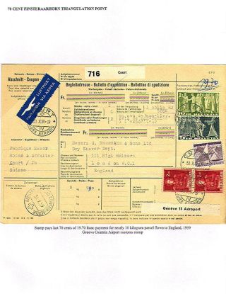 SCHWEIZ 1949: TECHNIK UND LANDSCHAFTEN – Blatt 72