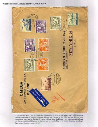 SCHWEIZ 1949: TECHNIK UND LANDSCHAFTEN – Blatt 73