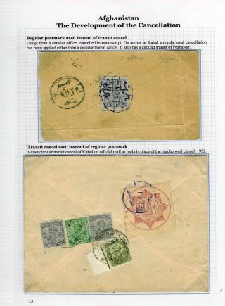 AFGHÁNISTÁN - VÝVOJ RAZÍTKOVÁNÍ – list 13