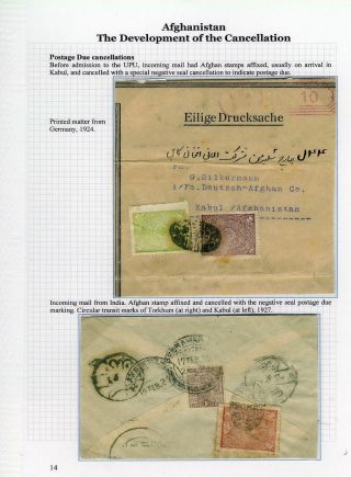 AFGHÁNISTÁN - VÝVOJ RAZÍTKOVÁNÍ – list 14