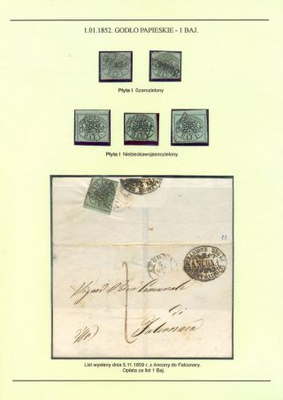 PAPEŽSKÝ STÁT, VATIKÁN 1852-1958 – list 3