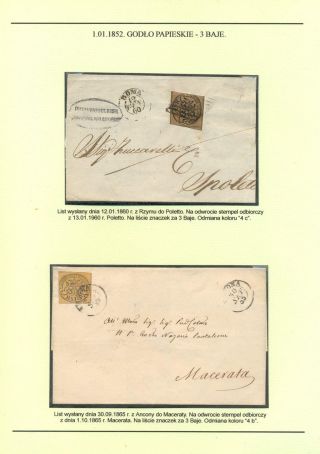 PAPEŽSKÝ STÁT, VATIKÁN 1852-1958 – list 7