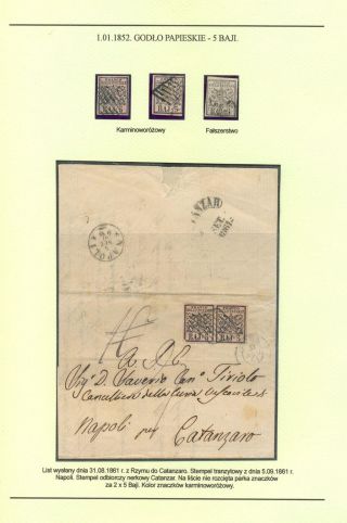 PAPEŽSKÝ STÁT, VATIKÁN 1852-1958 – list 10