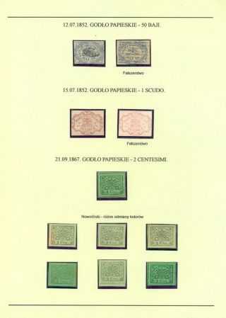 PAPEŽSKÝ STÁT, VATIKÁN 1852-1958 – list 16