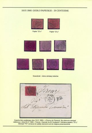 PAPAL STATE, VATICAN - 1852 1958 – sheet 20