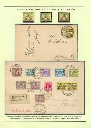 PAPAL STATE, VATICAN - 1852 1958 – sheet 25