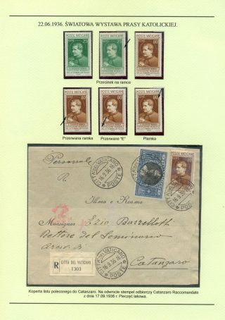 PAPAL STATE, VATICAN - 1852 1958 – sheet 37
