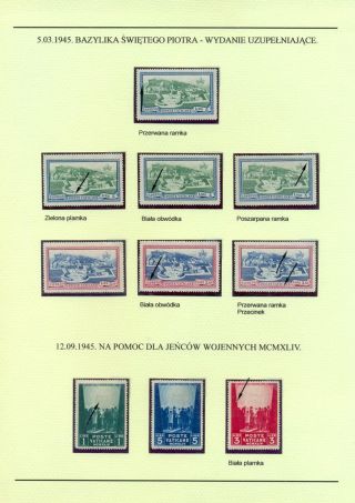 PAPAL STATE, VATICAN - 1852 1958 – sheet 49