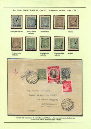 PAPAL STATE, VATICAN - 1852 1958 – sheet 51