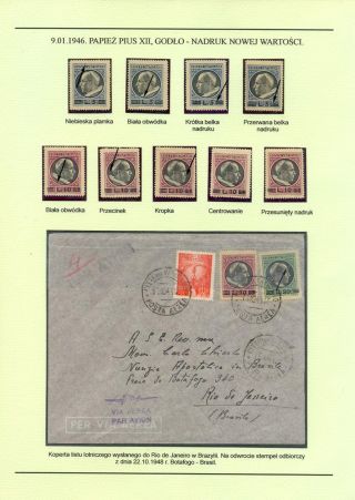 PAPAL STATE, VATICAN - 1852 1958 – sheet 52
