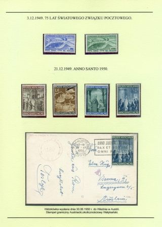 PAPAL STATE, VATICAN - 1852 1958 – sheet 63