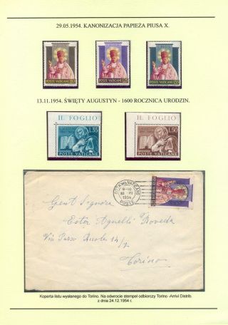 PAPAL STATE, VATICAN - 1852 1958 – sheet 77