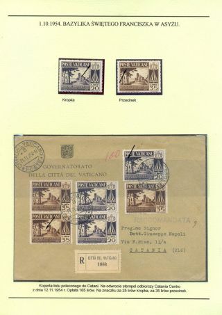 PAPAL STATE, VATICAN - 1852 1958 – sheet 79