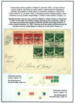 FIUME - ITALIENISCHE REGIERUNG IN DER KVARNER BUCHT – Blatt 12