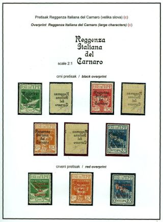 FIUME - ITALIENISCHE REGIERUNG IN DER KVARNER BUCHT – Blatt 13