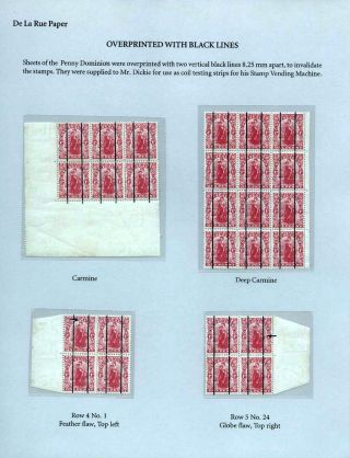 THE PENNY DOMINION OF NEW ZEALAND AND ITS USAGE – sheet 9
