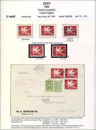 ESTONSKO 1940-1944 – list 4
