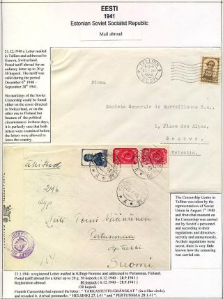ESTONSKO 1940-1944 – list 8