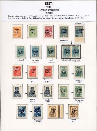 ESTONSKO 1940-1944 – list 16